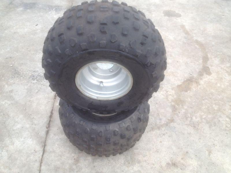 incident koffer Mail Find 03 YAMAHA BLASTER 200 FACTORY REAR WHEELS RIMS TIRES 21-10-8 DUNLOP in  South Louisiana, US, for US $40.00