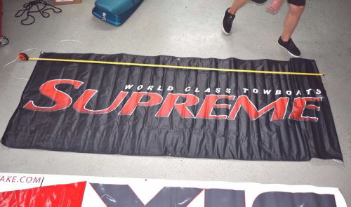 Sell Supreme Banner Garage Room Decor Vinyl Red Black Sign