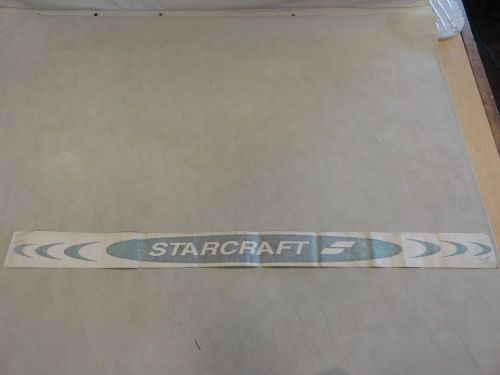 Starcraft decal green and white 42&#034; x 3&#034; marine boat