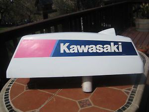 Kawasaki 440 550 sx js hood oem white with factory stickers