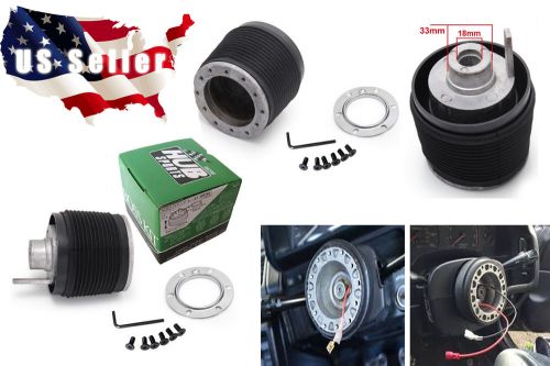 Universal steering wheel hub adapter boss kit for peugeot 106