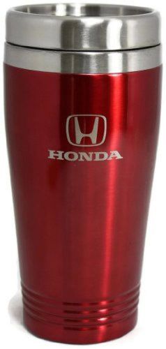 Honda travel mug travel coffee mug cup stainless steel tea mug thermo - red