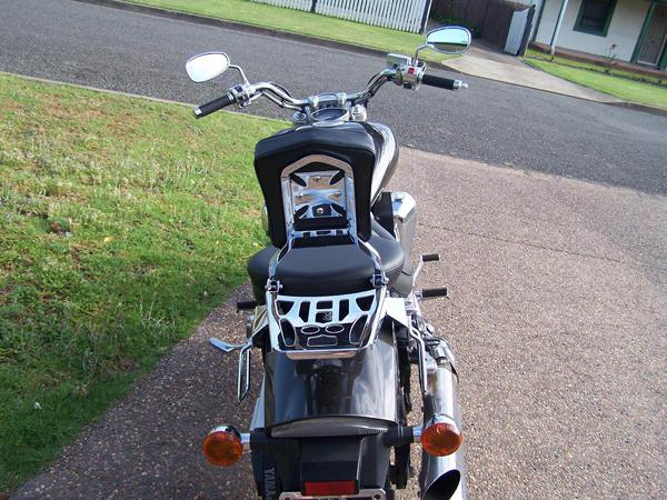 yamaha road star warrior sissy bar