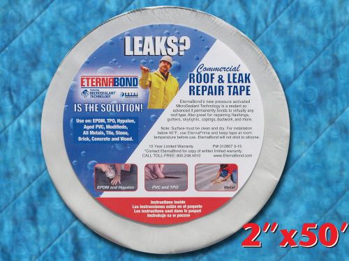 Eternabond rv roof &amp; leak repair tape 2&#034; x 50&#039; roll - white, authentic