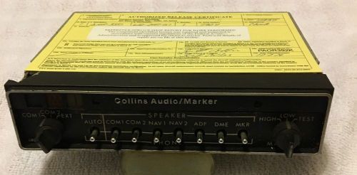 Collins amr 350 audio marker