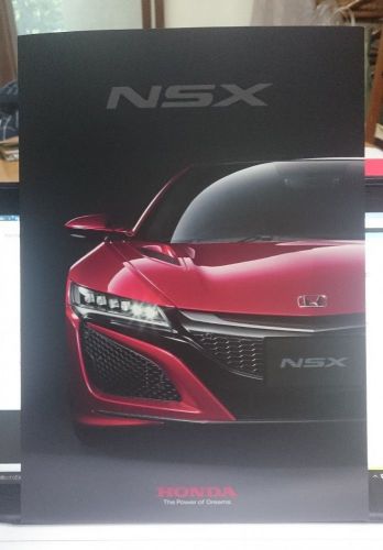 New nsx honda acura car catalog f/s