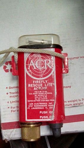 Acr firefly rescue light used strobe signal