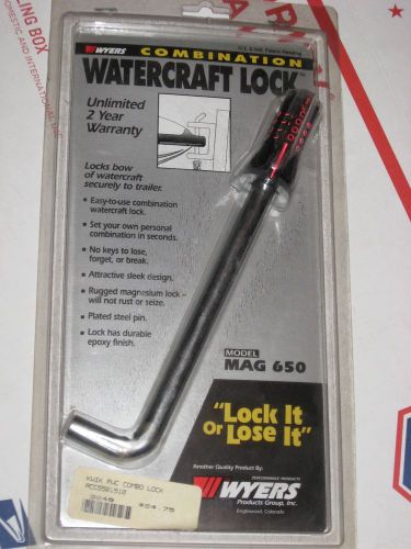 Wyers watercraft lock mag 650 lock it or lose it new sealed package