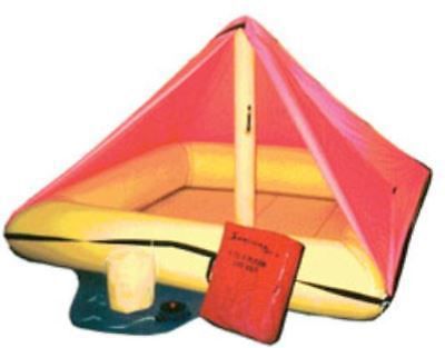Survival 4-6 man life raft (non tso) for general, aviation and boating use