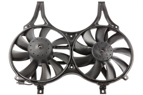 New genuine oem radiator or condenser cooling fan assembly fits mercedes e class