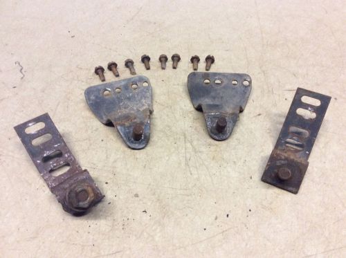 1964 1/2 1965 1966 ford mustang a/c condenser mounting bracket set w/screws
