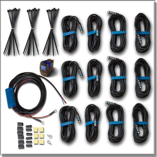 Micromax led rock lights pro-pack 12 piece