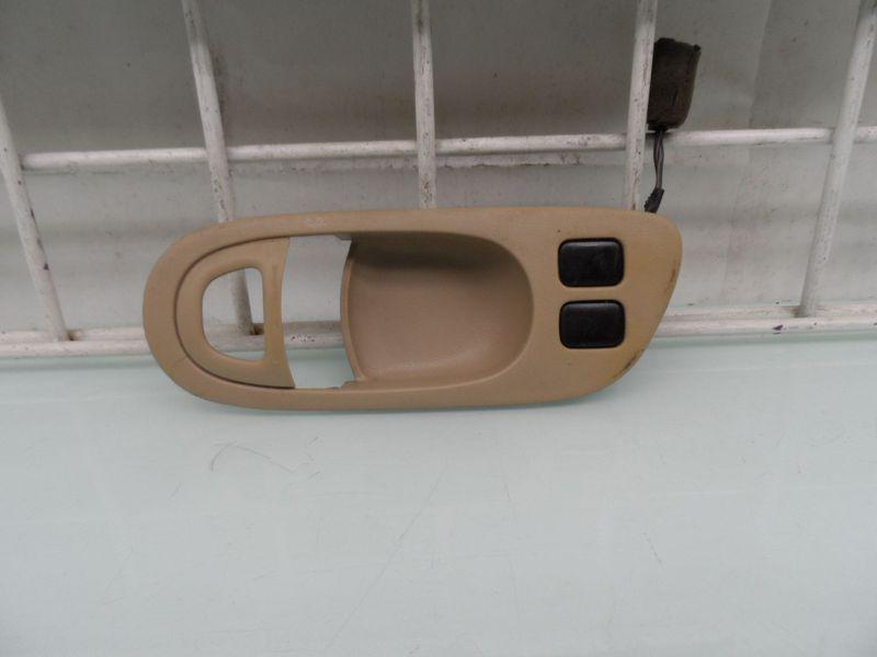Driver door lock switch with bezel tan oem mazda millenia 1995
