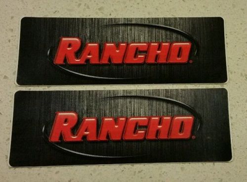 A rancho racing decals stickers offroad dirt nhra diesel sands nhra drags nmca