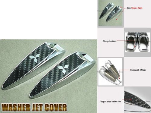 Water spray cover jet washer cap metal universal fitment for mitsubishi ralliart