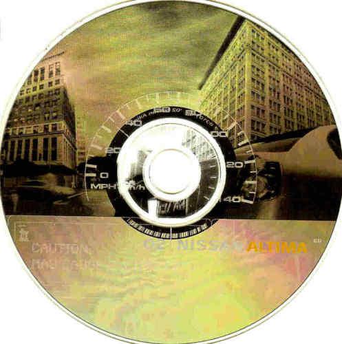 2002 nissan altima factory cd-rom brochure-2.5sl-3.5se