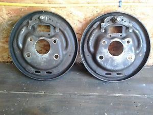1970 plymouth duster original front drum backing plates,mopar