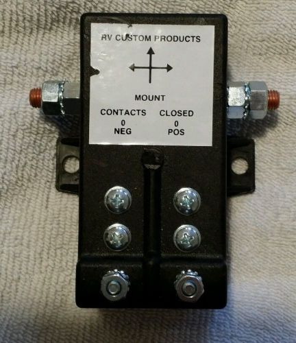 Rv custom products battery disconnect solenoid #f81-1002 -new-