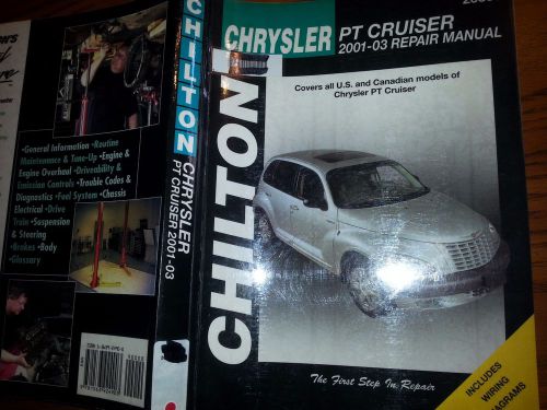 Chilton chrysler pt cruiser 201-03 us and canadia models repair manual
