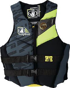 Body glove vests 12224w-s-lem/blk phantom wmn s chartreuse/black