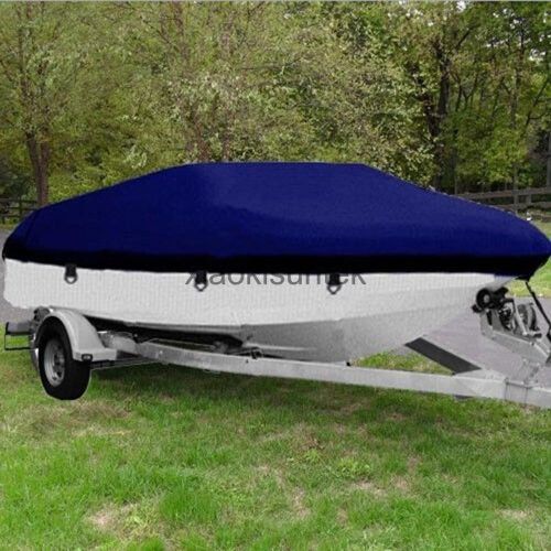 20-22ft waterproof heavy duty speedboat boat cover match fishing ski boat