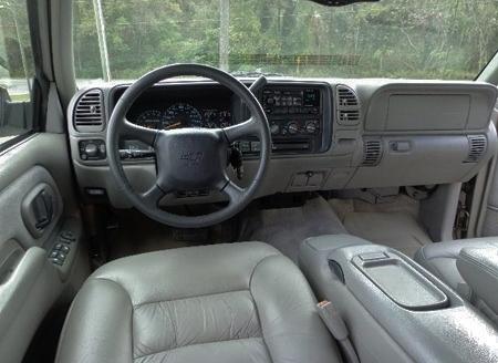 1995 chevy tahoe 2 door interior