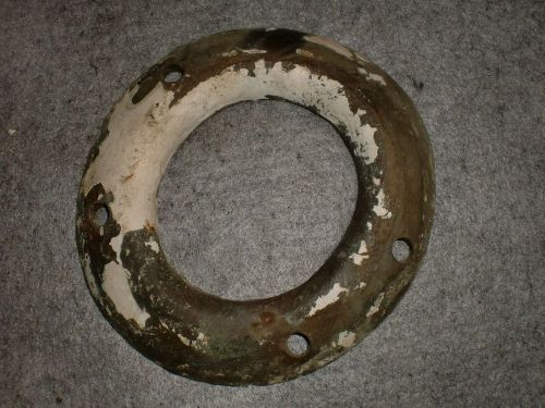 Antique face cover ring for hawse pipe
