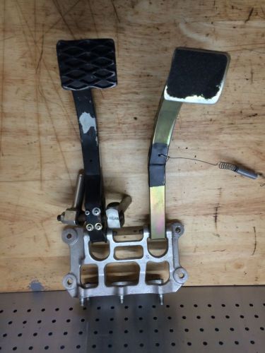 Nascar late model dirt late model tilton pedal assembly with pedals