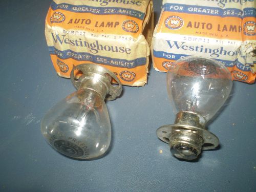 1939 chrysler desoto headlight bulbs pair vintage #2331