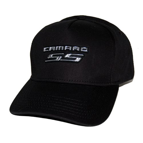 2010 - 2014 2015 2016 chevrolet camaro ss metal black hat cap shipped in box