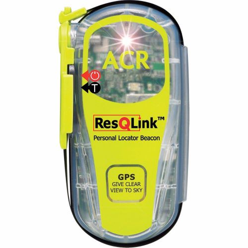 Acr resqlink+ 406 mhz gps plb floats w/o pouch- new price + free shipping!