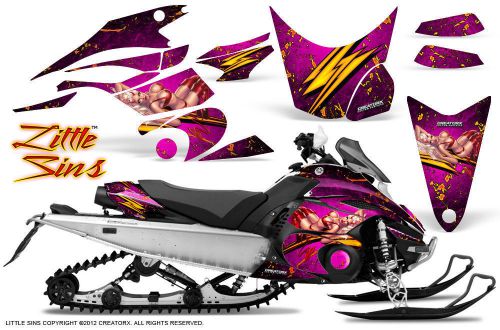 Yamaha fx nytro 08-14 creatorx graphics kit snowmobile sled decals wrap lsp