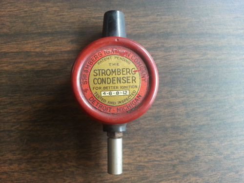 Rare vintage stromberg ignition co. condenser, 1934