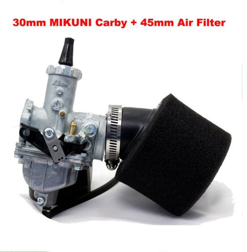 Mikuni vm26 30mm carburetor 45mm air filter for 150cc 200cc 250cc pit dirt bike