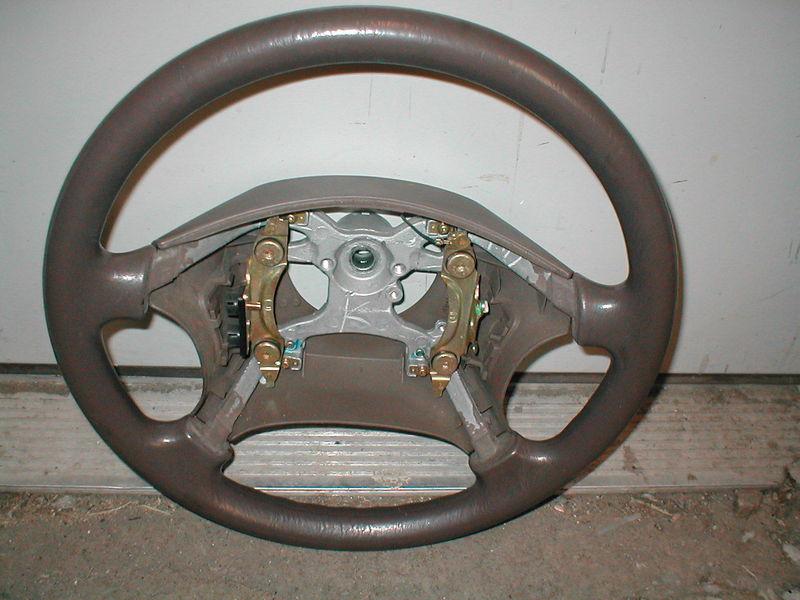 1993-1997 toyota corolla steering wheel factory oem brown