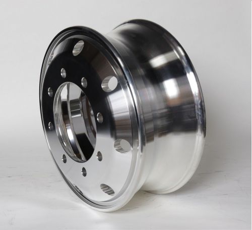 19.5x6.75 new forged aluminum wheels 8x275 hub-piloted lowboytraile free shippi