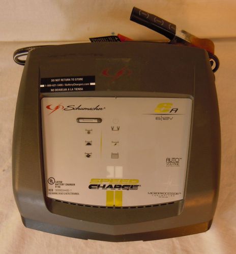Schumacher microprocessor controlled speed charge battery charger