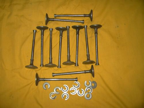 Ford flathead 6 cylinder 12 valves and 12 keepers  nos vintage