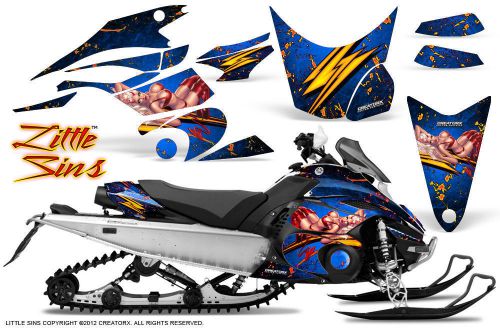 Yamaha fx nytro 08-14 creatorx graphics kit snowmobile sled decals wrap lsbl