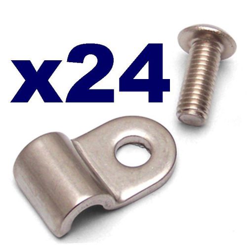 82-02 camaro stainless steel brake line clamp kit stainless steel screws nhra