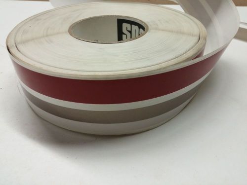 3/4&#034; red 1/4&#034; gold 3/8&#034; white  four winns hull tape pinstripe marine boat decal