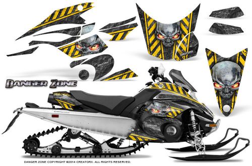 Yamaha fx nytro 08-14 creatorx graphics kit snowmobile sled decals wrap dzy