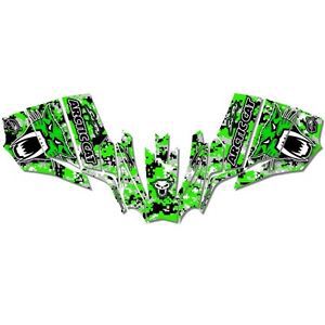 Sled wrap snowmobile decals graphics fits arctic cat sno pro 500 600 08-13