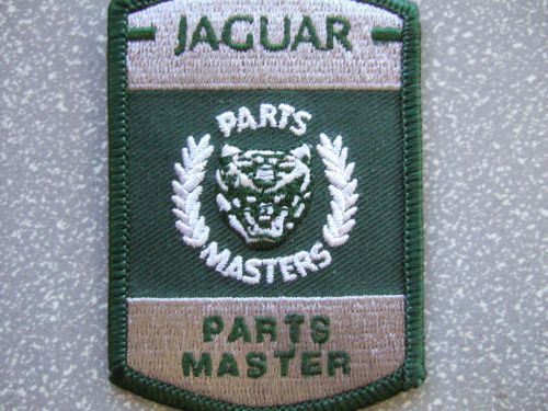 Jaguar parts master patch badge parts master program badge