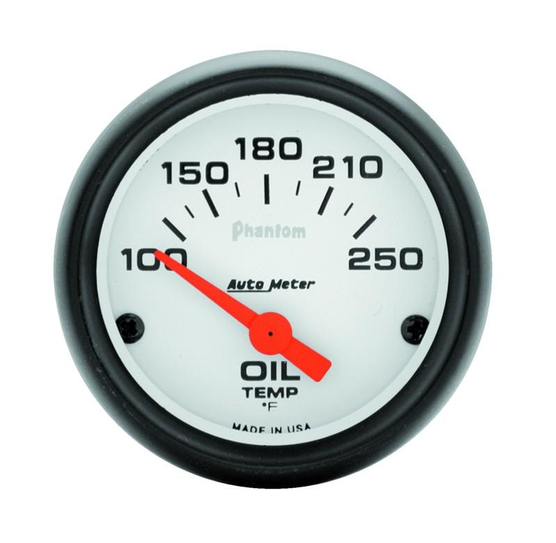 Auto meter 5747 phantom; electric oil temperature gauge