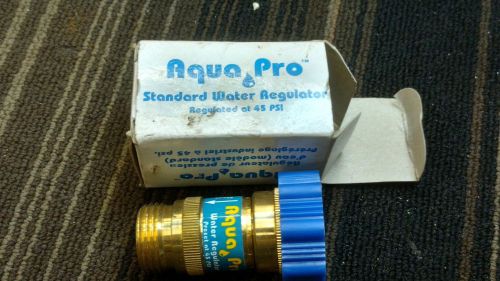 Aqua pro standard water regulator 45 psi - rv plumbing  (gargr3)