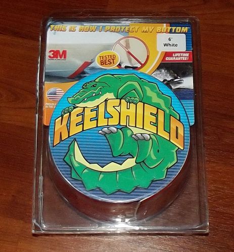 Keelshield hull protection from 3m 6&#039; white