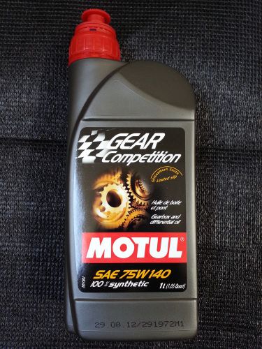 105779 motul gear ff competition 75w-140 1 liter 100% synthetic- ester based
