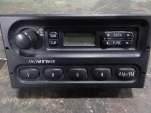 Find 07 FORD CROWN VICTORIA AV Radio Stereo Equipment AM-FM police ID