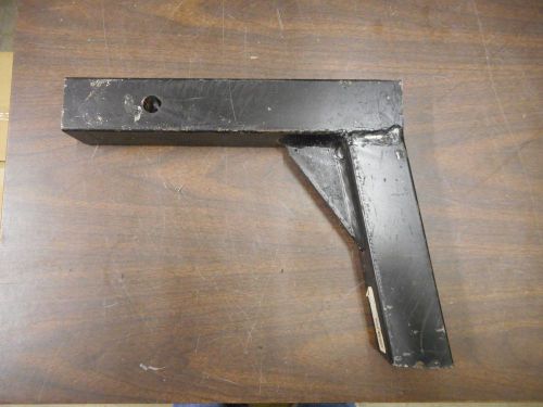 Hitch bar solid steel  2&#034; x 2&#034;  &#034;l&#034; weld together style